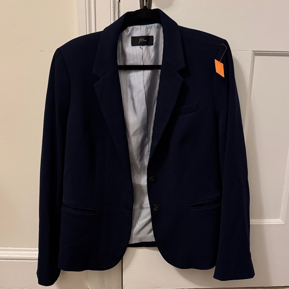 J. Crew Dark Blue Blazer
